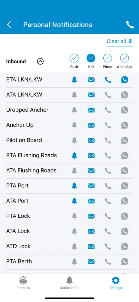 PortCall Mobile