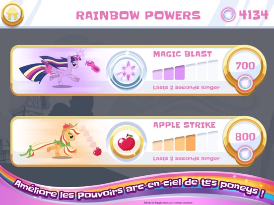 Screenshot #6 pour My Little Pony Les destriers