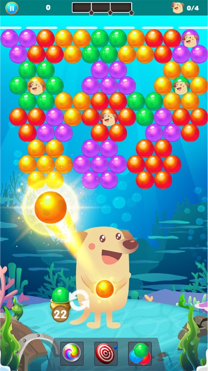 Bubble Shooter Dog Classic