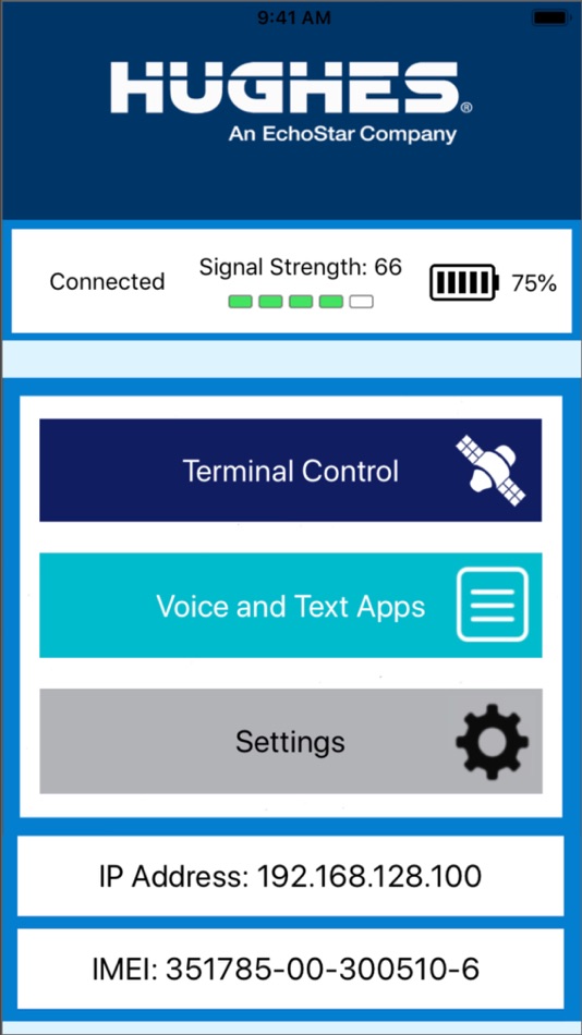 #1. Hughes BGAN (iOS) Podle: Hughes