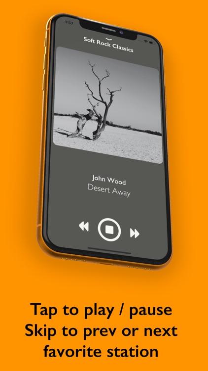 A Radio - with album covers