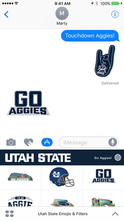 Utah State Emojis & Filters