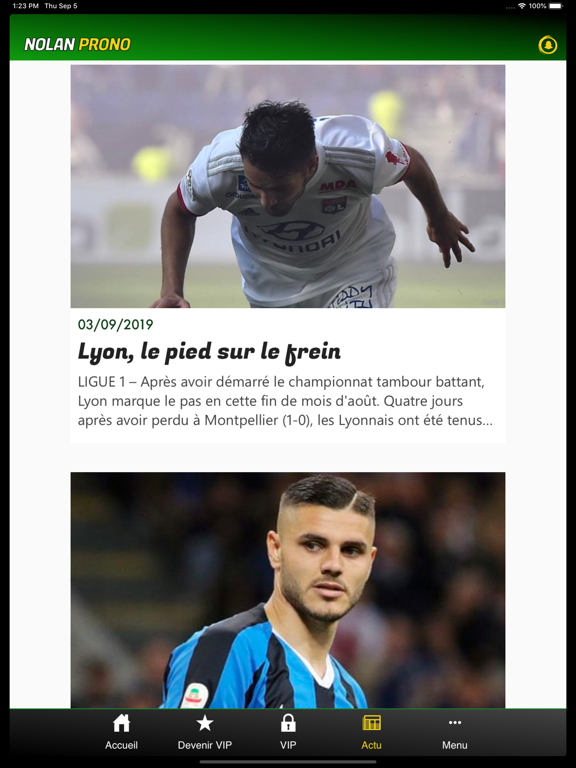 Screenshot #6 pour Nolan - Prono