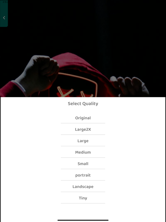 Wallpaper-Hub iPad screenshot 6 - Photo & Video app