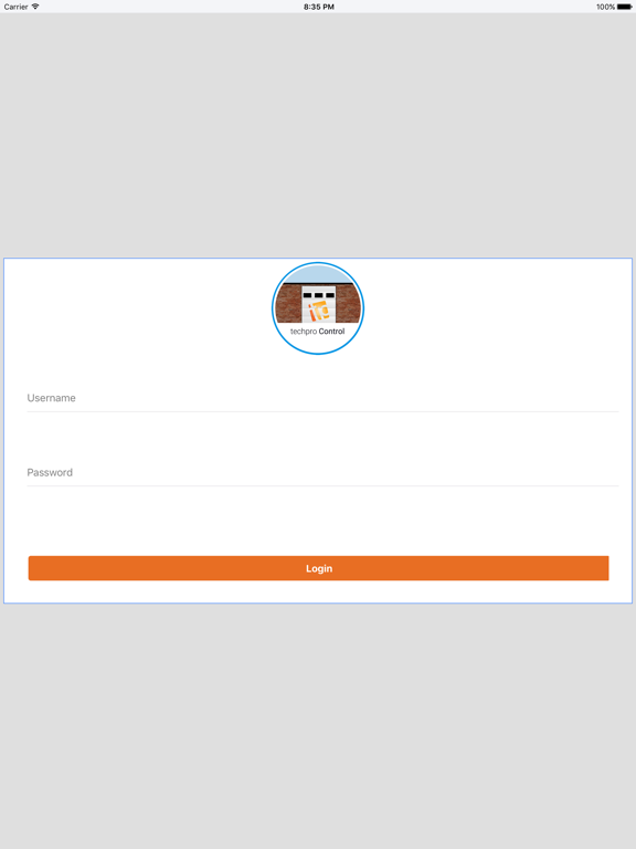 Techpro Control iPad screenshot 1 - Lifestyle app