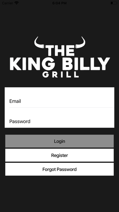 King Billy Grill Screenshot