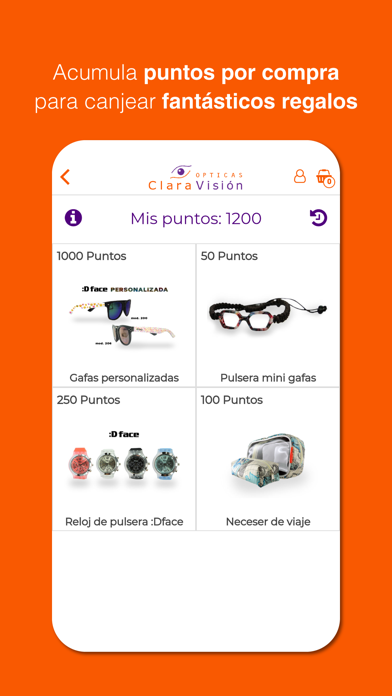 Ópticas ClaraVisión Screenshot