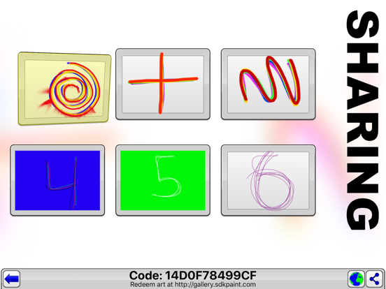 SDK Paint Lite iPad screenshot