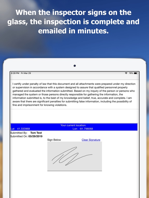 SWPPPTrack DOT iPad screenshot 3 - Business app