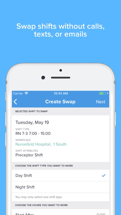 NurseGrid Mobile screenshot-4