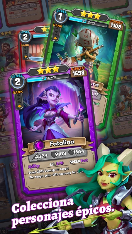 Legends & Dragons: Puzzle RPG screenshot 1