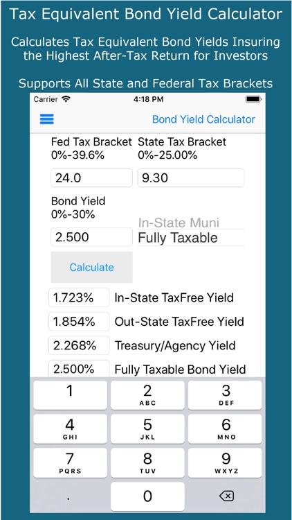 Bond Yield Calculator