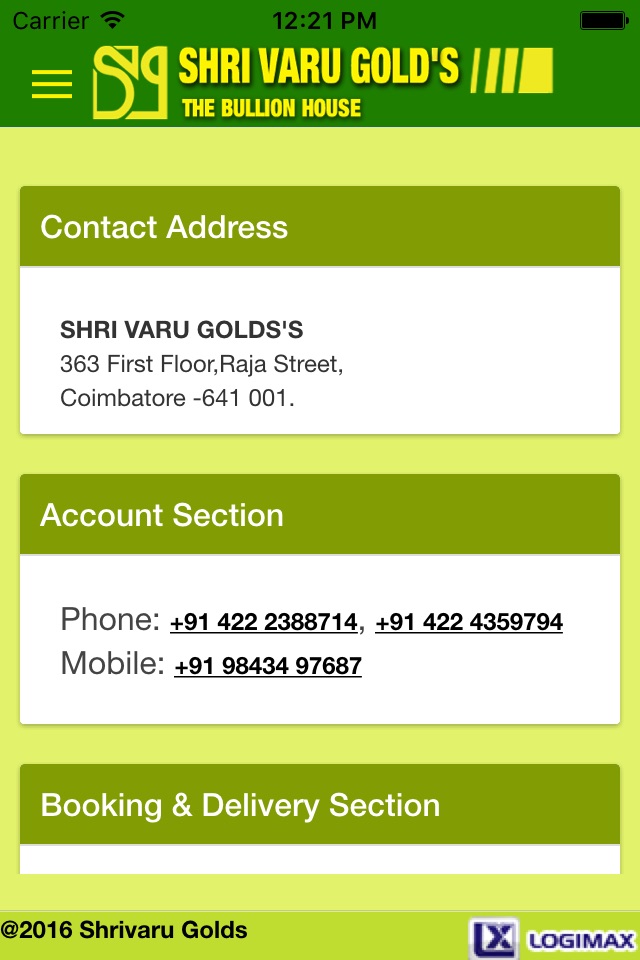Shri varu Gold's screenshot 4