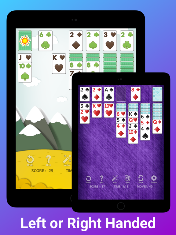 Solitaire ‣ iPad screenshot 5 - Games app