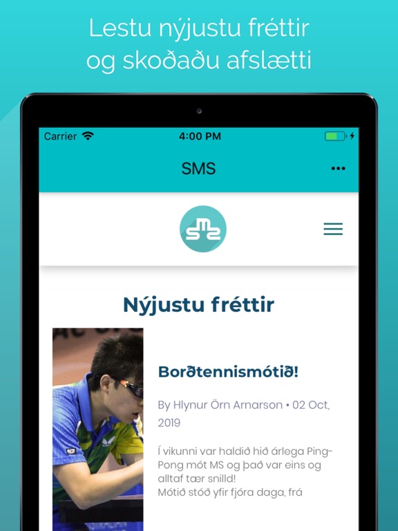 Screenshot #5 pour Skólafélag MS