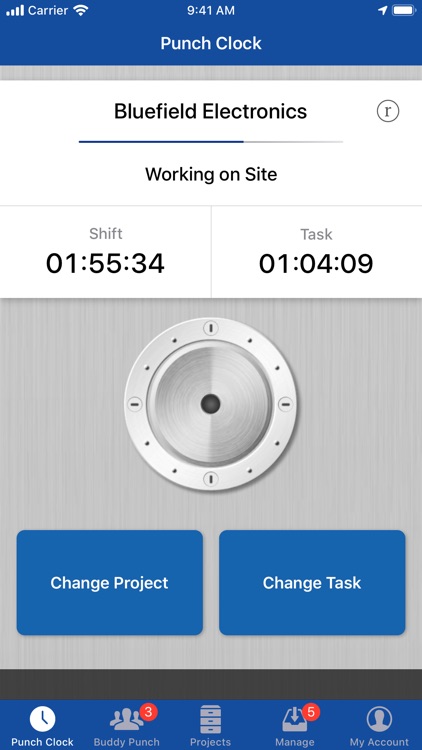 Hawk-I GPS Punch Clock