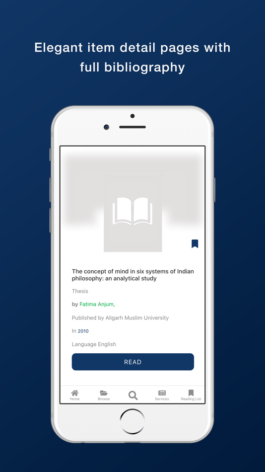 #7. Bennett University Library (iOS) 来自: Refread Solutions Private Limited