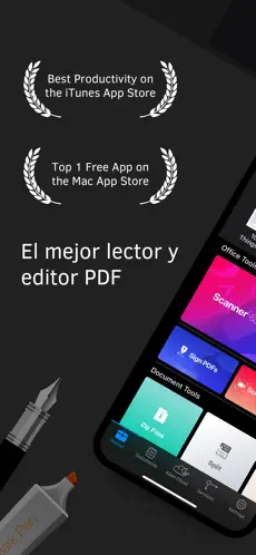 Captura 1 PDF Reader－crear y editar PDF iphone