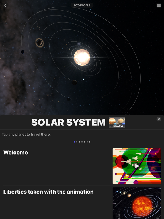 Cosmology iPad screenshot 6 - Education app