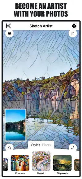 Game screenshot Photo Effects - Sketch Artist mod apk