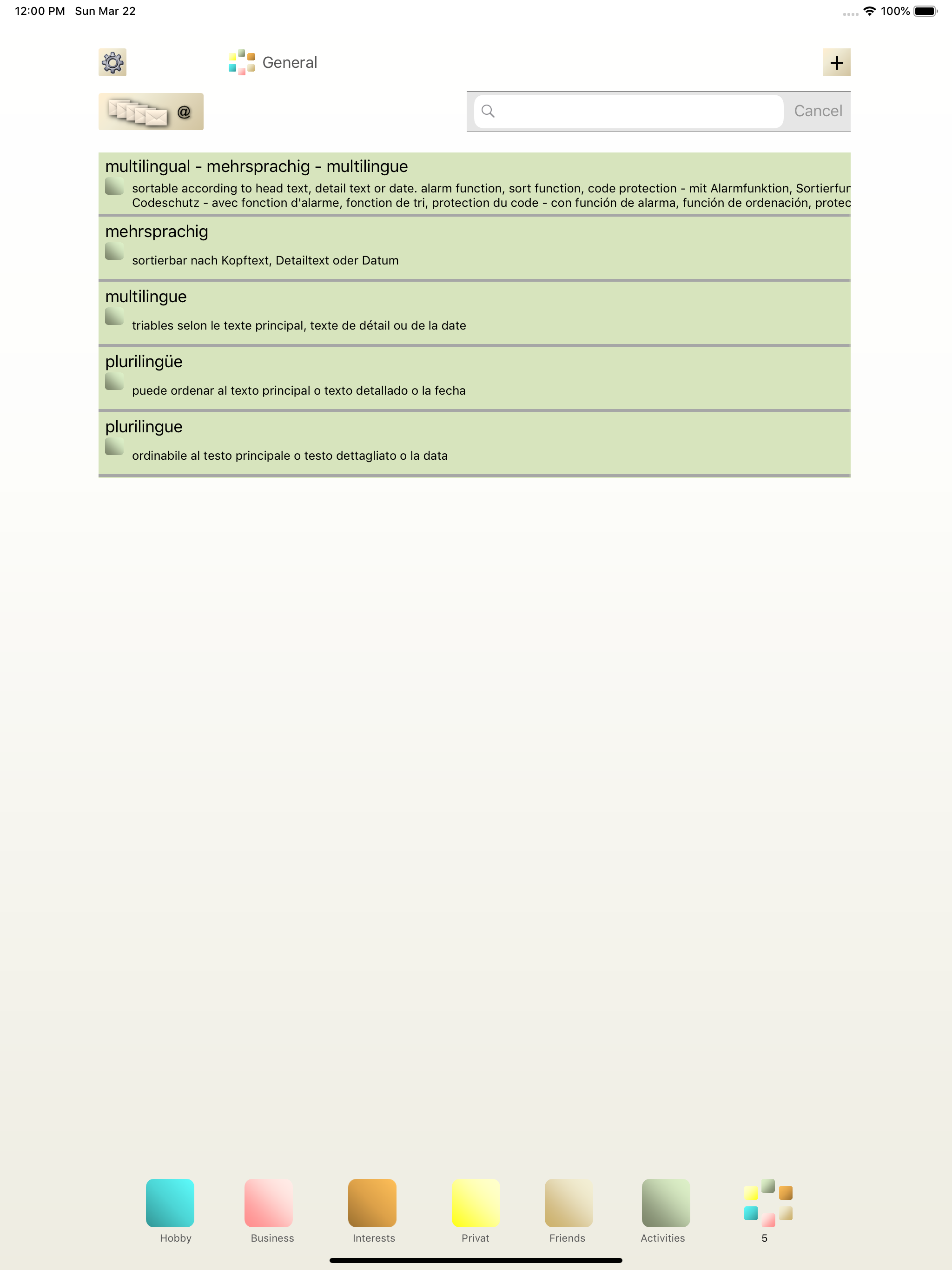 E&Q Notes lite screenshot 4