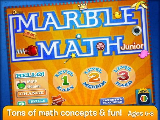 Screenshot #4 pour Marble Math Junior