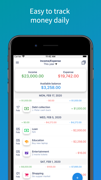 SmartMoney - Budget Planner Screenshot