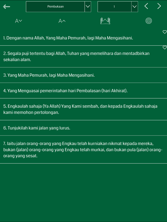 Screenshot #5 pour Malay Quran HD