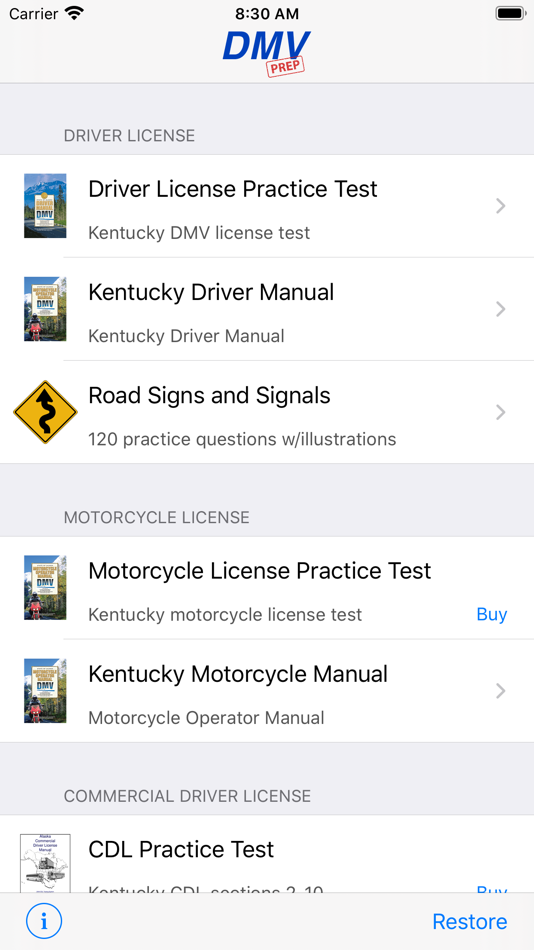 Kentucky DMV Test Prep - 5.4 - (iOS)