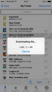 ftp client pro iphone resimleri 4