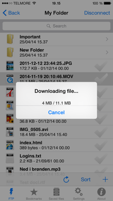 FTP Client Pro screenshot 4