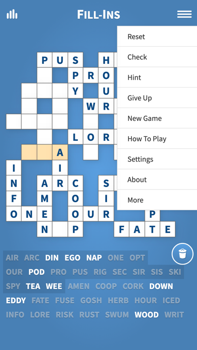 Fill In Puzzle · Word Fit Game screenshot 2
