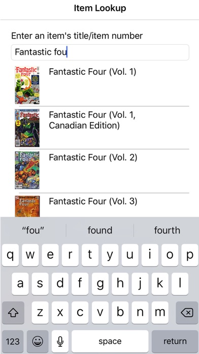 ComicBase Mobile Screenshot