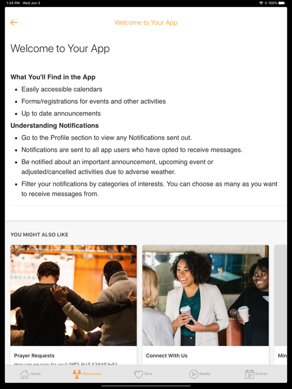 FGIC iPad screenshot 2 - Lifestyle app