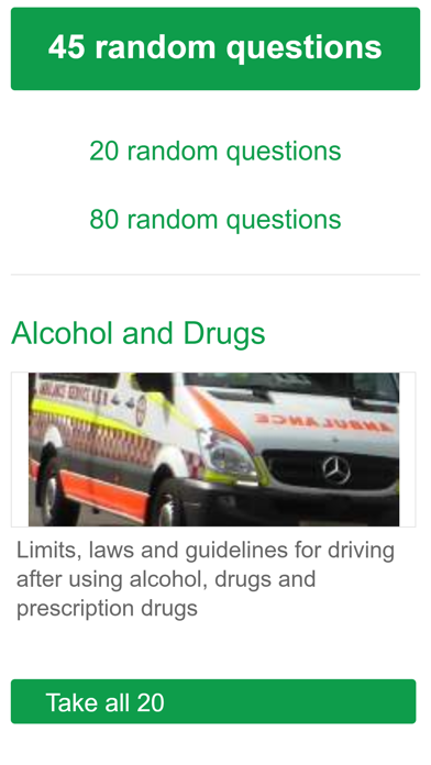 Screenshot #2 pour Driver Knowledge Tests NSW