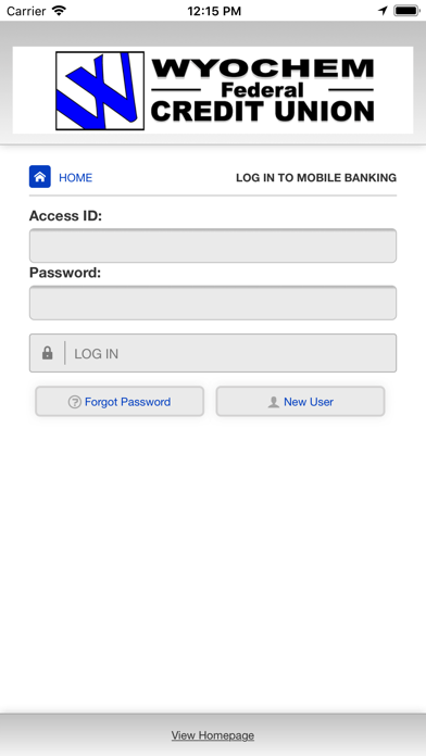 Wyochem Federal Credit Union screenshot 2
