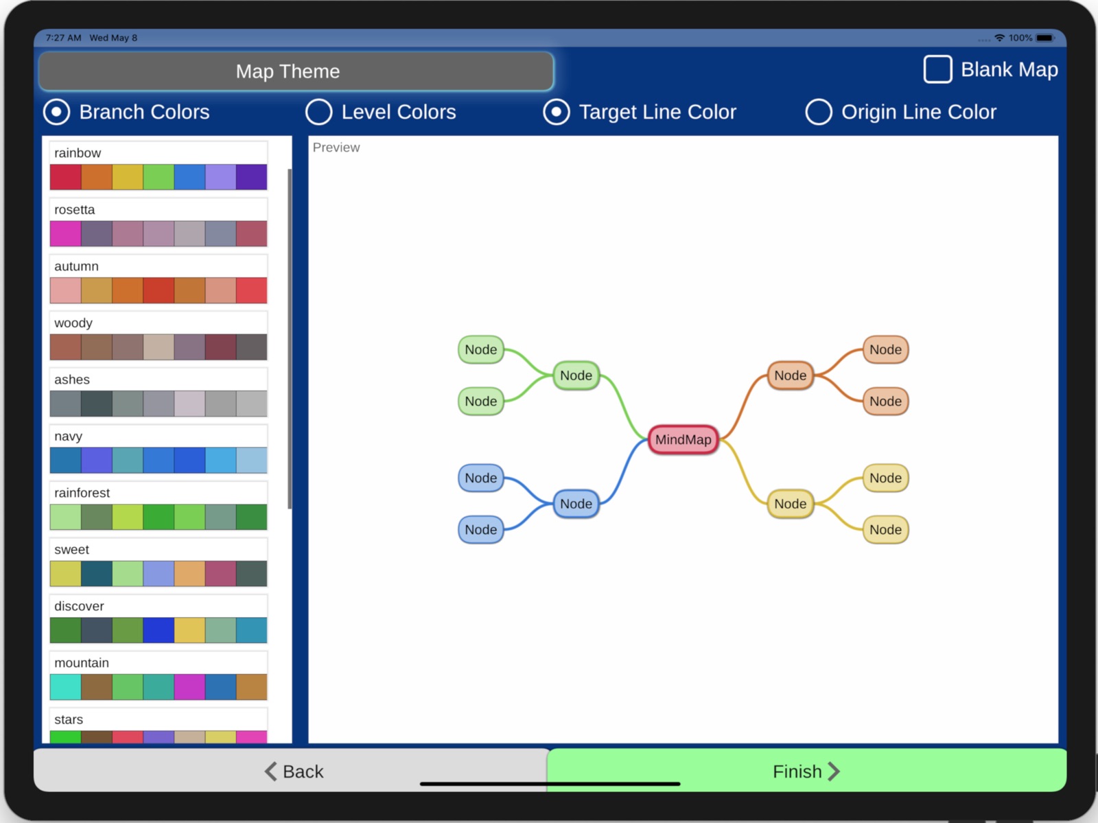 miMind - Mind Map, Brainstorm ipad screenshot 4