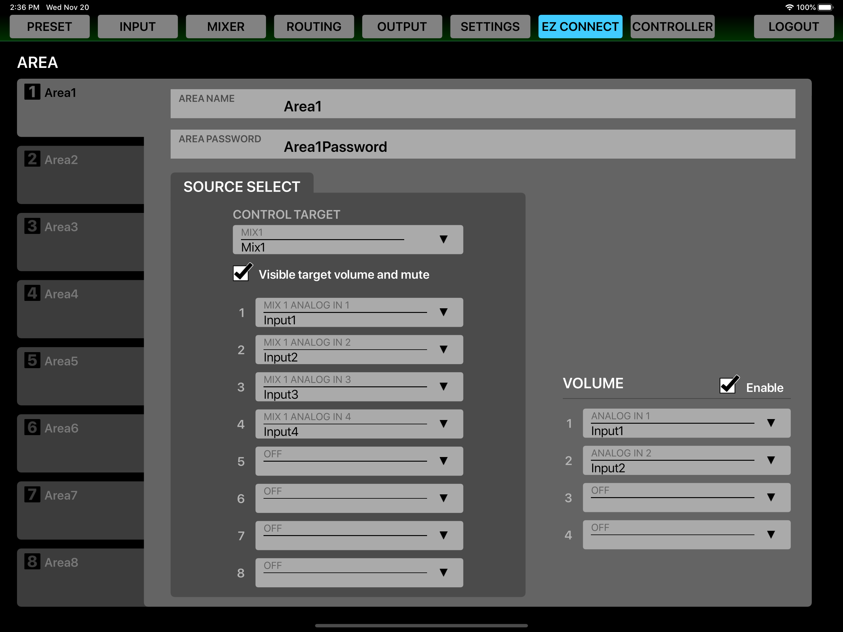 TASCAM MX CONNECT screenshot 6