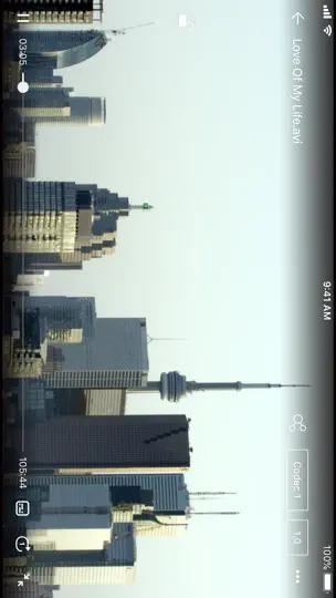 Captura de pantalla de APlayer - Alook Player en iPhone 6
