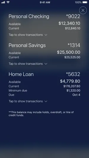 United Bank & Trust Mobile screenshot 1
