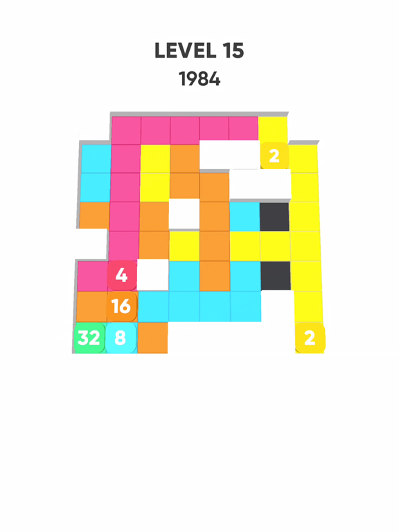 Screenshot #4 pour Merge Tiles 3D