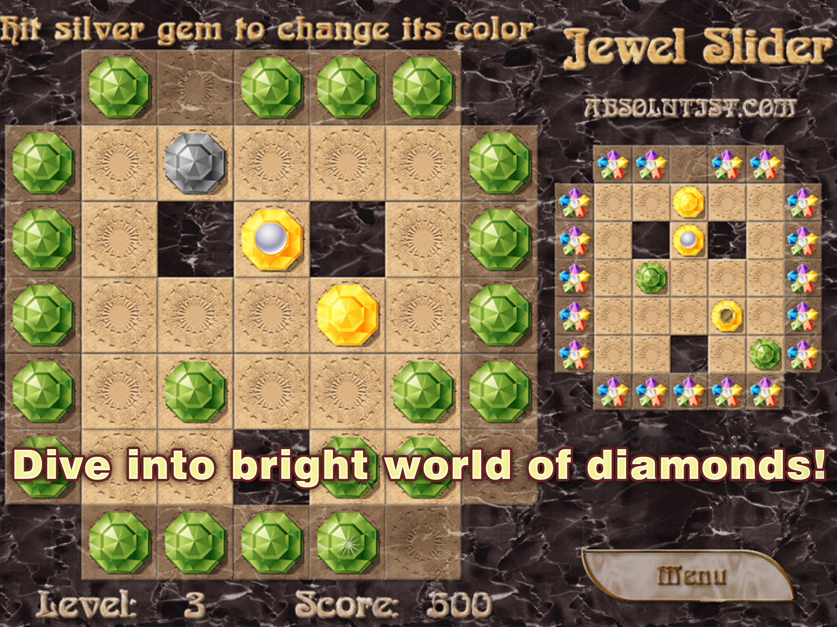 Jewel Slider: Match 3 Puzzle