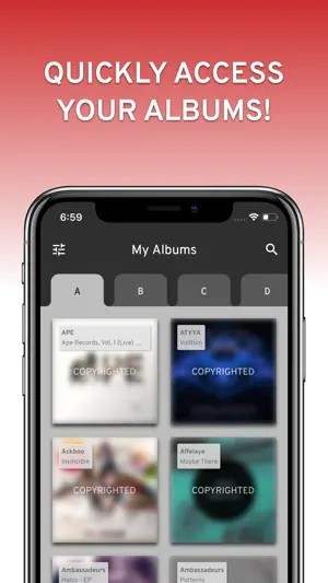 AUX Albums screenshot 1