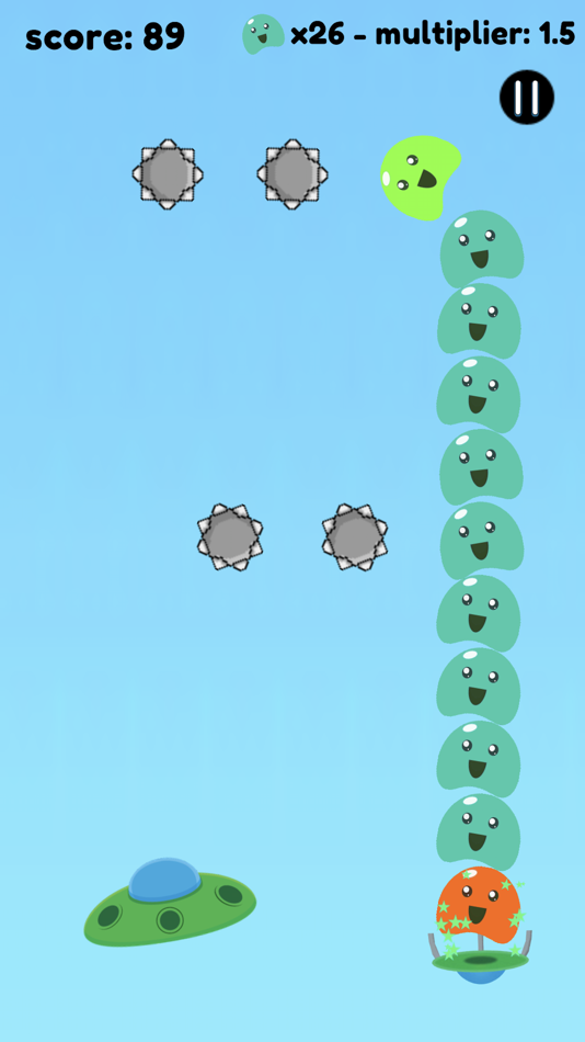 #4. Blob Catcher (iOS) Podle: Aaron Nemoyten