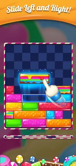 Game screenshot Candy Slide Puzzle: Block Drop apk
