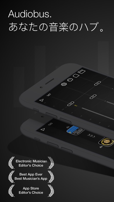 Audiobus: 音楽アプリ用ミキサーのスクリーンショット