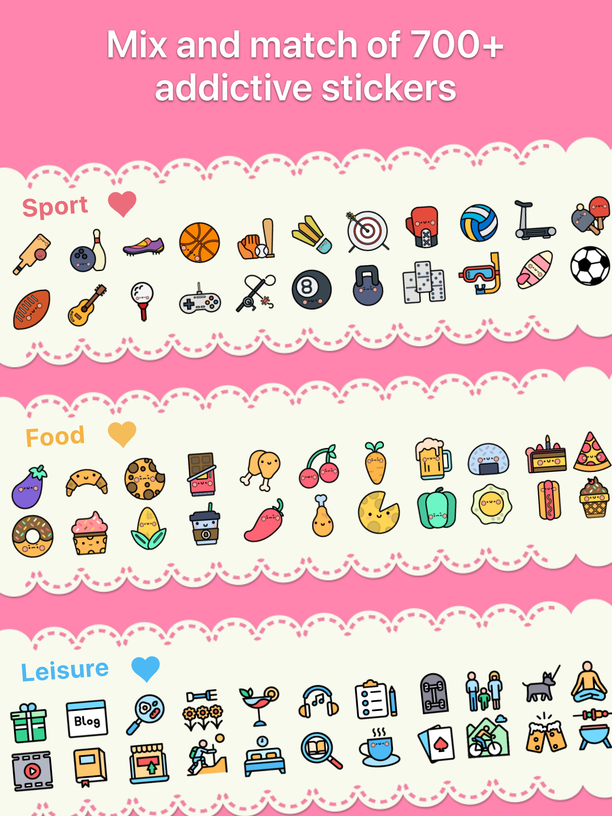 Calendar Sticker & Emoji -Tica