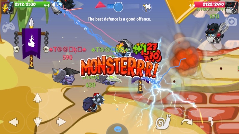 Wormix - Jogo de Tiro Online screenshot 4