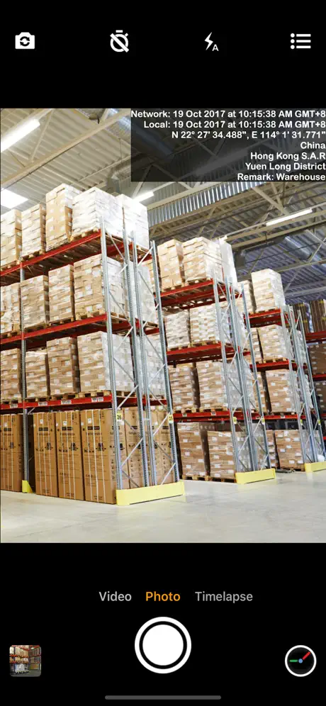 Timestamp Camera Enterprise