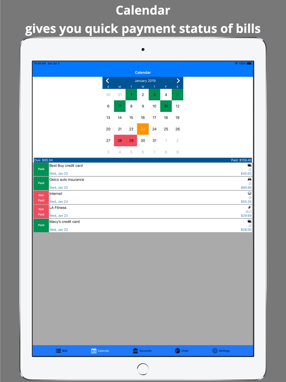 iPad screenshot